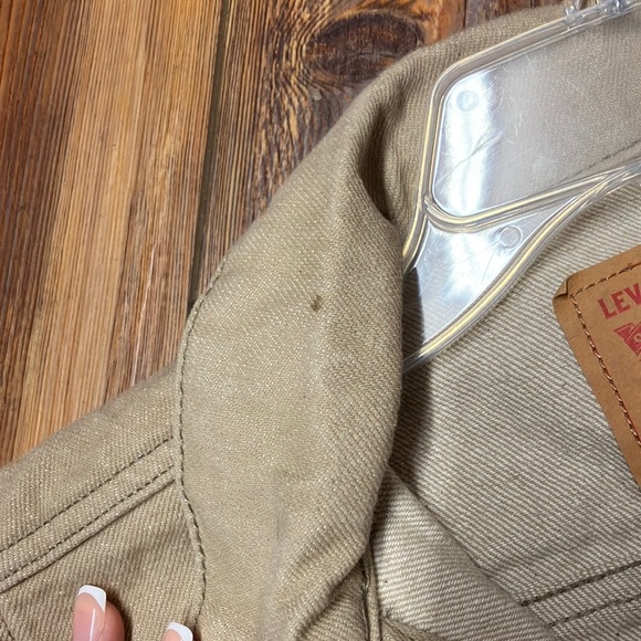 Levi's Tan Denim Vest - Picture 8 of 8